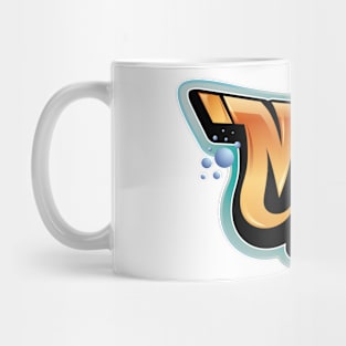 MS graffiti letters Mug